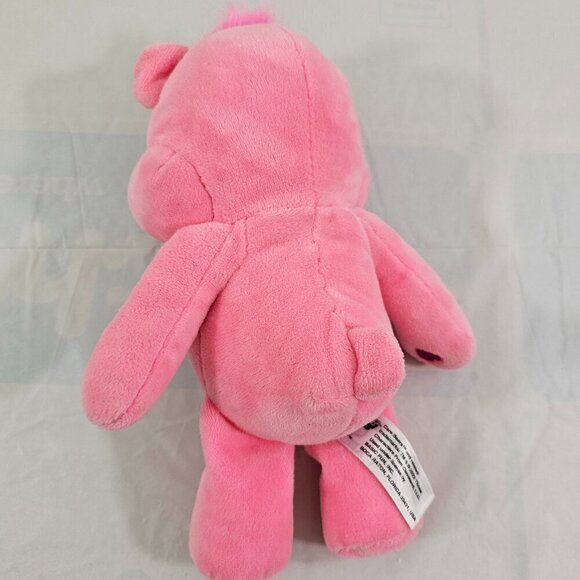 Care Bears Cheer Bear 9” Pink Teddy Bear Soft Stuffed Plush Toy Animal - Picture 9 of 10